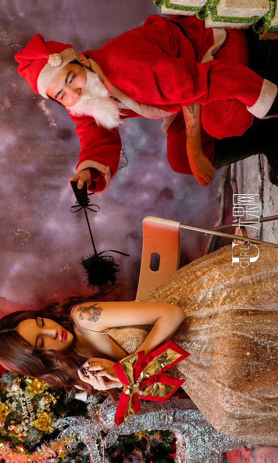 [Ugirls爱尤物]2016.12.24 No.585 圣诞老人的愿望 朱赢